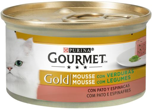 Gold Mousse con Pato y Espinacas Gold Mousse con Pato y Espinacas