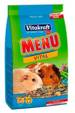 Menu Aroma Vital Cobayas Menu Aroma Vital Cobayas