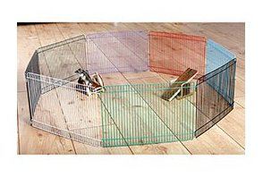 Parque para hamsters y roedores 8 paneles Parque para hamsters y roedores 8 paneles