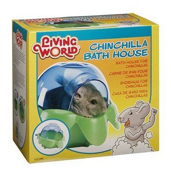 Bañera para chinchillas Bañera para chinchillas