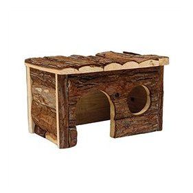 Cabaña de madera para roedores Cabaña de madera para roedores