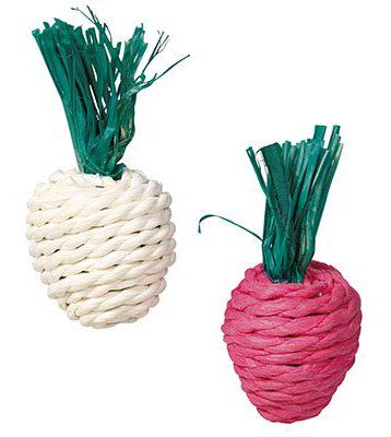 Juguetes zanahorias de paja para roedores Juguetes zanahorias de paja para roedores