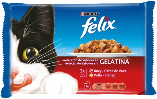 Multipack Surtido de Carnes en Gelatina de Buey y Pollo Multipack Surtido de Carnes en Gelatina de Buey y Pollo