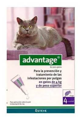 Pipetas Advantage + 4 Kg Pipetas Advantage + 4 Kg