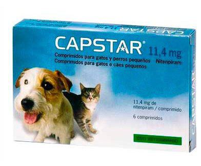 Capstar 11,4 mg para Gatos y Perros Pequeños Capstar 11,4 mg para Gatos y Perros Pequeños