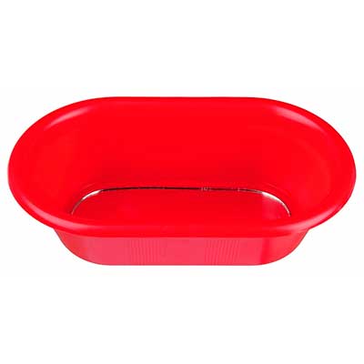 Bañera para pájaros con espejo