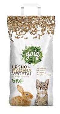 Lecho de madera vegetal Lecho de madera vegetal