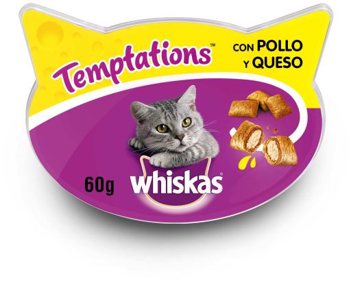 Temptations Premios para Gatos Sabor Pollo y Queso Temptations Premios para Gatos Sabor Pollo y Queso