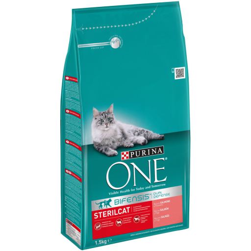 One Bifensis Gatos esterilizados Salmón One Bifensis Gatos esterilizados Salmón