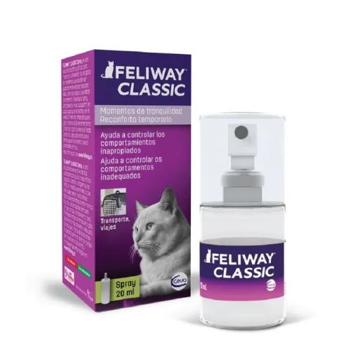 Spray Feromonas anti-estrés para gatos 20 ml Feliway