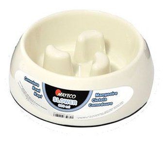 Comedero especial para comer despacio Blanco Comedero especial para comer despacio Blanco