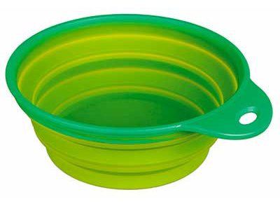 Comedero de viaje para perros Silicona 18 cm Trixie