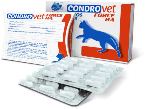 Condrovet Force HA Gatos Condroprotector Articular Condrovet Force HA Gatos Condroprotector Articular