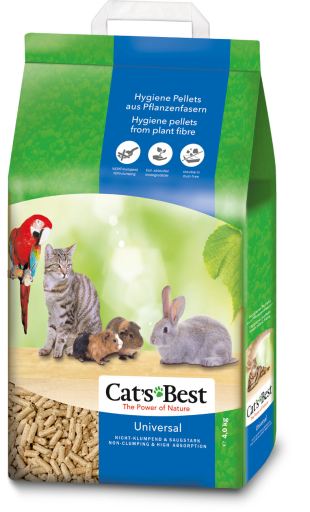 Arena Vegetal no Aglomerante Universal para Animales Pequeños Arena Vegetal no Aglomerante Universal para Animales Pequeños