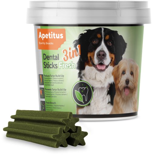 Barritas DentalSticks Fresh 3 in 1 Barritas DentalSticks Fresh 3 in 1