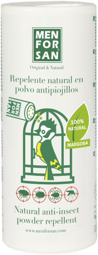 Repelente Natural Antiparasitario en Polvo para Pájaros Repelente Natural Antiparasitario en Polvo para Pájaros