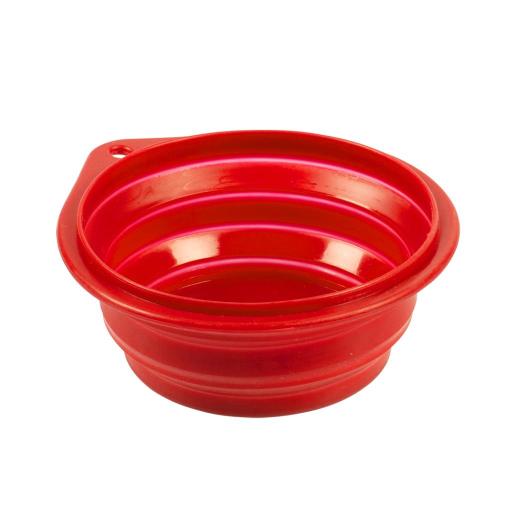 Comedero Viaje De Silicona 250 Ml 14 cm Duvo Plus