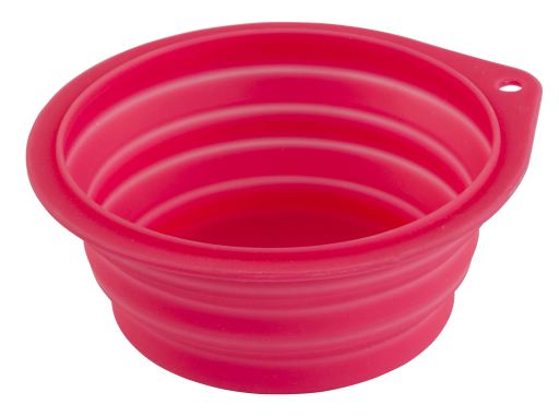 Bol para Viaje Silicona Plegable 500 ml Kerbl