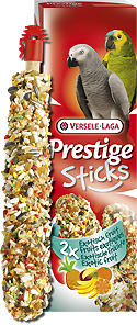 Barritas de Frutas Tropicales Presitge para Loros Barritas de Frutas Tropicales Presitge para Loros