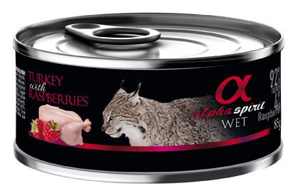Comida Húmeda para Gatos de Pavo con Frambuesas Comida Húmeda para Gatos de Pavo con Frambuesas
