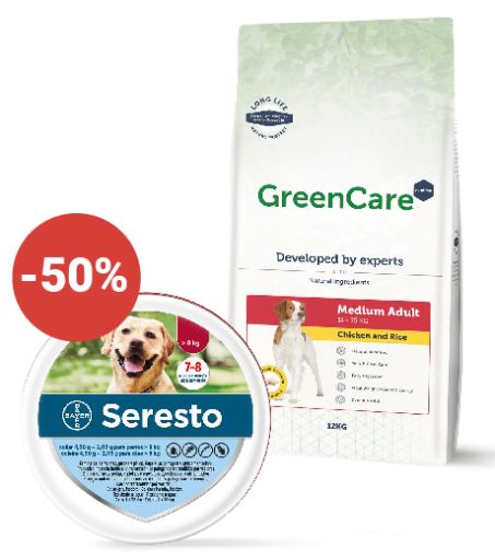 + Greencare Nutrition Adult Medium Chicken & Rice 12 Kg + Greencare Nutrition Adult Medium Chicken & Rice 12 Kg