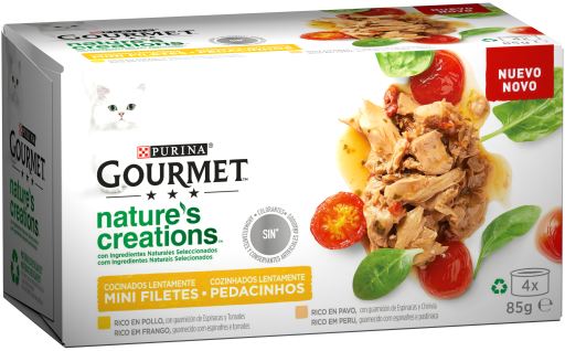 Nature's Creations Multipack Mini Filetes de Pollo y Pavo Nature's Creations Multipack Mini Filetes de Pollo y Pavo