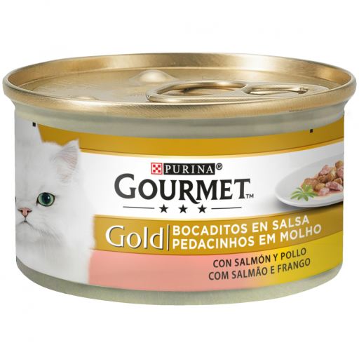 Gold Bocaditos Multipack en Salsa de Salmón y Pollo Gold Bocaditos Multipack en Salsa de Salmón y Pollo