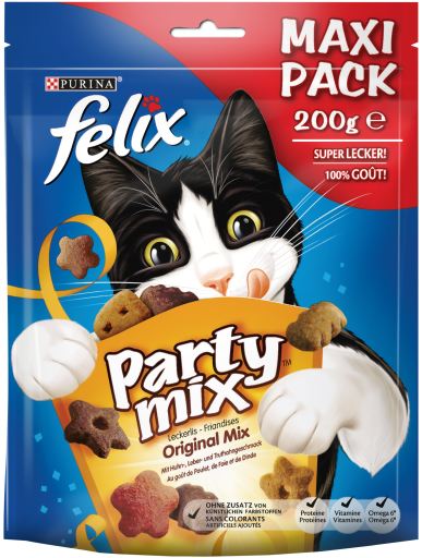 Maxipack Party Mix Original 200 GR Felix
