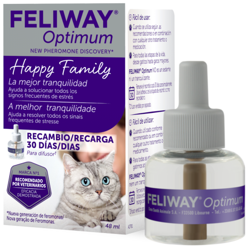 Optimum Antiestrés para Gatos Recambio 48ml Optimum Antiestrés para Gatos Recambio 48ml