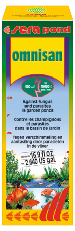 Pond Omnisan F Acondicionador Estanque contra Hongos y Parásitos Pond Omnisan F Acondicionador Estanque contra Hongos y Parásitos