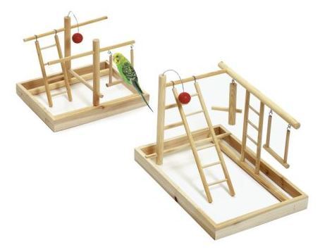 Escaleras y columpios grande juego para aves Escaleras y columpios grande juego para aves