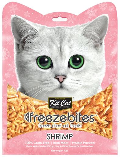 FreezeBites de Camarones 10 GR Kit Cat