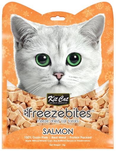 FreezeBites de Salmón 15 GR Kit Cat
