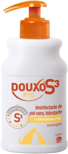 Douxo S3 PYO Champú Desinfectante Hidratante para Perros y Gatos Douxo S3 PYO Champú Desinfectante Hidratante para Perros y Gatos